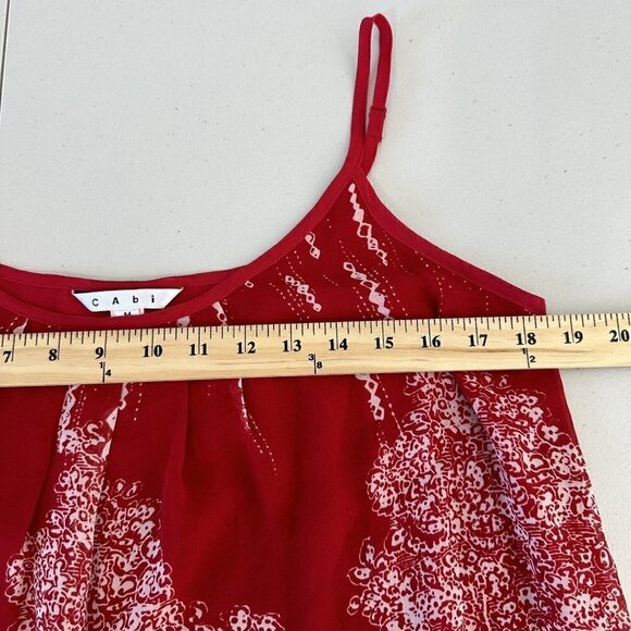 Cabi Cami Tank Top size M Red - Picture 6 of 10
